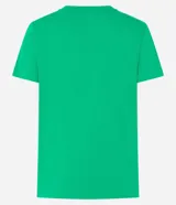 Remera básica de cuello redondo y manga corta, confeccionada en algodón peruano de alta calidad. Presenta un diseño liso y versátil, ideal para uso diario.