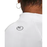 Remera de entrenamiento Under Armour de manga larga, con cuello alto y ajuste al cuerpo. Confeccionada en tejido de doble capa con interior cepillado para mayor calidez y exterior de secado rápido, cuenta con paneles de malla en las axilas para ventilación y mangas raglán.