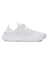 Championes de entrenamiento Under Armour SlipSpeed Trainr Syn de color blanco, con diseño perforado para mayor transpirabilidad, sistema de ajuste BOA y talón convertible.