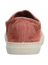 Zapatillas Natural World modelo Bronte, color terracota, hechas en España con algodón orgánico.