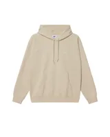 Buzo con capucha Obey de corte regular, confeccionado en tejido pesado. Presenta bolsillo delantero tipo canguro, puños y cintura elásticos, y logo de la marca bordado en el pecho.