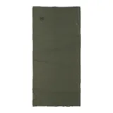 Cuello multifuncional Buff de la línea Coolnet UV, en color verde militar. Diseño tubular sin costuras, confeccionado en tejido elástico y transpirable con protección solar.