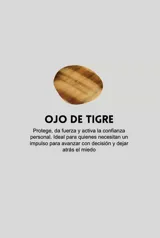 Par de aros tipo argolla dorados de acero quirúrgico, con una piedra natural de color gris translúcido colgando de cada uno.