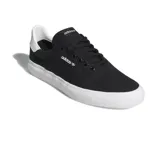 Championes urbanos Adidas modelo 3MC, color negro con suela de goma blanca y detalle en el talón en color blanco. Diseño de perfil bajo con cierre de cordones y logo de la marca en el lateral.