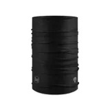 Cuello multifuncional Buff Thermonet negro, confeccionado con fibras aislantes PrimaLoft® y un 58% de contenido reciclado.