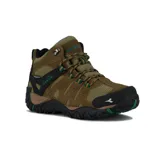 Botas de trekking Diadora Hiking color marrón con detalles en negro y verde.