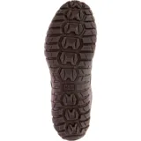 Championes Caterpillar modelo Instruct, color marrón, con diseño casual y flexible. Presenta capellada de cuero, cierre con cordones, logo de la marca en el lateral y suela de goma con relieve.