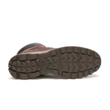Botín Caterpillar Founder para hombre, color marrón café, de cuero impermeable tipo nobuck, con forro interno de nylon en malla suave y respirable, entresuela acolchada y liviana, y suela de goma duradera con gran tracción.