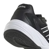 Championes Adidas Eclyptix 2000, color negro con detalles en blanco y suela blanca.