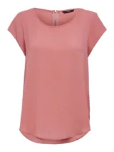 Camiseta básica negra de manga corta, con cuello redondo y diseño de espalda más larga.