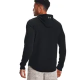 Buzo negro con capucha y cordones blancos, de manga larga y logo de Project Rock estampado en el pecho.