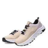 Championes deportivos Push modelo Tirol, color beige con detalles en negro y blanco. Presentan una estructura de malla transpirable, cordones negros y una suela robusta de alto impacto.