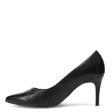 Zapatos de tacón Bottero, color negro, con punta fina.