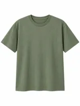 Remera de manga corta y cuello redondo, de diseño básico y corte regular.