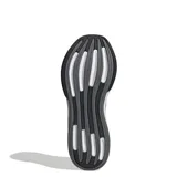 Championes de running Adidas modelo Response Super, color negro con las tres tiras laterales en gris claro y entresuela blanca. Presentan capellada de malla transpirable, entresuela con tecnología Dreamstrike+ para mayor amortiguación y suela con barras de goma para un agarre superior.