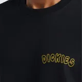 Remera de manga corta con cuello redondo, confeccionada en algodón. Presenta un pequeño logo de la marca estampado en el pecho y un gráfico grande en la espalda con estética vintage.