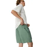 Short de baño Rip Curl modelo Bondi de 17 pulgadas, color verde militar, con cintura elástica y cordón ajustable a contratono.