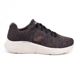 Championes Skechers Skech-Lite Pro color marrón con capellada de tejido jaspeado, cordones y plantilla acolchada Skechers Air-Cooled Memory Foam.