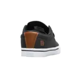 Championes Etnies Jameson 2 Eco, color negro con suela blanca.