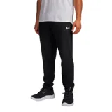 Pantalon de entrenamiento Under Armour modelo Vanish, color negro, con corte ajustado y logo de la marca estampado en contraste en la pierna.