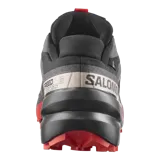 Championes de trail running Salomon Speedcross 6 Gore-Tex, color negro, impermeables y con suela de alta tracción.