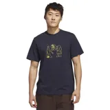 Remera Adidas con estampado de un dibujo de Mark Gonzales en color amarillo.