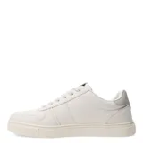 Championes urbanos N+ modelo Monteira, color beige, con diseño de cordones y suela de goma al tono.