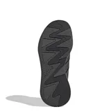 Championes Adidas Adirok de mujer, con diseño deportivo en color negro y mediasuela blanca con tecnología Cloudfoam. Presentan una estructura de malla transpirable con refuerzos sintéticos y cierre mediante cordones.