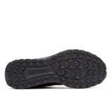 Championes de trail running Merrell Fly Strike 2, color negro. Presentan una parte superior de malla transpirable con refuerzos de TPU, entresuela ligera de espuma EVA para amortiguación y suela de goma con tacos para mayor tracción.