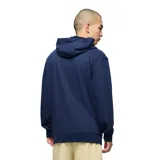 Campera con capucha y cierre frontal de Merrell, color azul marino, confeccionada en suave tejido polar cepillado. Cuenta con bolsillos tipo canguro, capucha ajustable con cordón y puños y bajo acanalados.