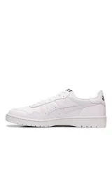 Championes deportivos Asics Japan S de color blanco, inspirados en los modelos de básquet retro, con capellada de cuero sintético y suela de goma.