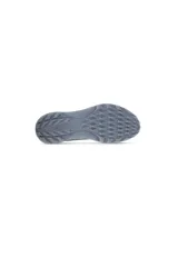 Championes de golf Ecco Biom C4, color negro, con sistema de ajuste BOA y suela con tecnología de tracción progresiva. Presenta detalles en gris claro y azul en la entresuela.