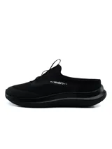 Championes deportivos destalonados Umbro Nysa para hombre, color negro, con diseño tipo slip-on y suela de goma.