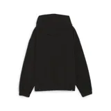 Buzo hoodie Puma ESS ELEV.Winter, color negro, de corte holgado y tejido de polar.