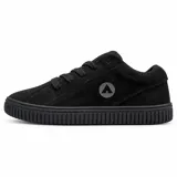 Zapatillas Airwalk modelo One Total Black, color negro, de diseño urbano con suela de goma texturizada y cordones al tono.