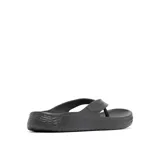 Sandalia tipo chinela Columbia modelo Ramble Flip, color gris, con diseño ergonómico y plantilla texturizada. Cuenta con tecnología Omni-Grip LT para mayor tracción y ligereza.