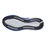 Championes de running Salomon Aero Blaze 3 de color azul con detalles en fucsia, amarillo y suela blanca. Cuenta con capellada de malla transpirable y amortiguación optimizada.