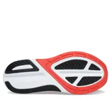 Championes Saucony Echelon 9 de hombre, color gris con detalles en negro y rojo.