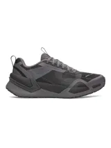 Championes de entrenamiento Under Armour modelo UA W Reign XT para mujer, en color gris oscuro con tecnología UA HOVR y UA TriBase.