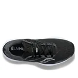 Championes Saucony Axon 2, color negro con detalles en gris y blanco.