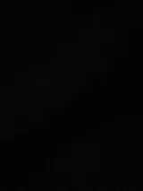 Sweater negro de algodón con cuello redondo y logo de Tommy Hilfiger bordado en el pecho.