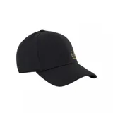 Gorra Armani Exchange modelo Train Core color negro, con visera curva y logo EA7 Emporio Armani estampado en relieve en el frente.