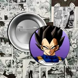 Pin metálico con imagen de Gohan Super Saiyan.