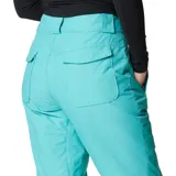 Pantalón técnico de nieve Columbia, con tecnología impermeable Omni-Tech y revestimiento térmico reflectante Omni-Heat. Presenta cintura ajustable, bolsillos laterales con cierre, polainas internas y refuerzos en el dobladillo.