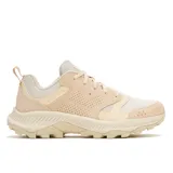 Zapatillas de senderismo Merrell Tempo Sol Poplar color beige, con capellada de gamuza y malla transpirable, cierre con cordones, cuello acolchado, forro de malla reciclada, plantilla de espuma EVA reciclada, entresuela de goma EVA y suela de goma.