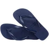 Ojotas Havaianas modelo Top, color fucsia, con diseño clásico de suela de goma texturizada y tiras anchas con el logo de la marca en relieve.