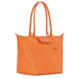 Longchamp -Cartera Longchamp plegable de nylon con cierre y asa larga, Le pliage M