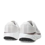 Championes New Balance Evoz V4 para running, color blanco con detalles en gris y suela negra.