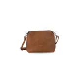 Cartera tipo shopper de cuero sintético color negro, con diseño amplio y minimalista, manijas cómodas para el hombro y costuras visibles.