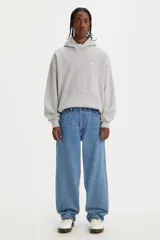 Jeans Levi's 578 Baggy New Blue Moon, de corte holgado y tiro medio, color azul claro.